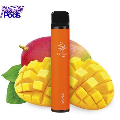 Elf Bar 1500 Mango 5% одноразова pod система (Оригінал)