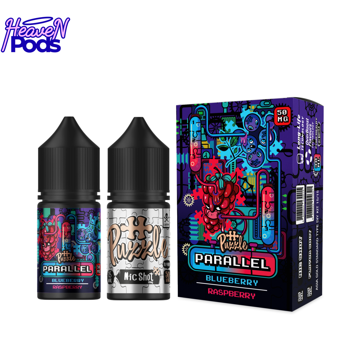 Parallel Pod Купити Набір Parallel In Bottle Salt Puzzle 30 ml в Україні | Heavenpods