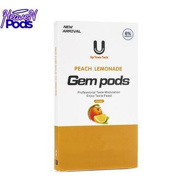 Gem Pods Peach Lemonade 6%