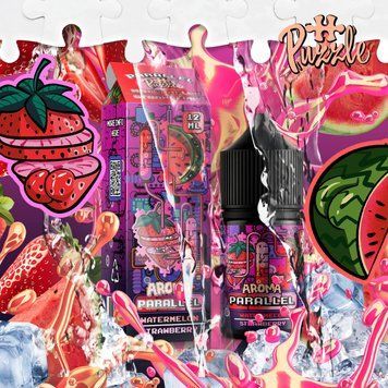 Parallel In Bottle Salt Puzzle Watermelon Strawberry 50 mg. 30 ml.
